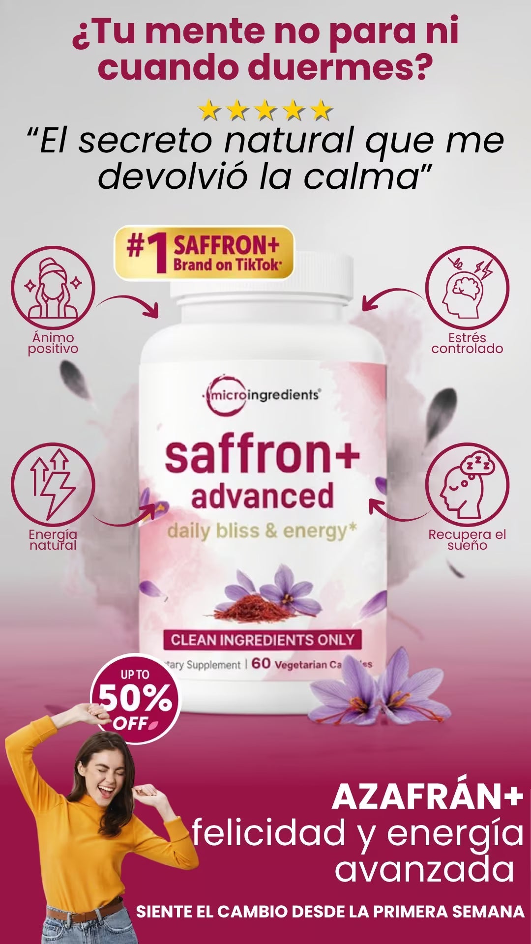 ESCUCHA A TU MENTE Y DALE UN RESPIRO, AZAFRÁN+ AVANZADO