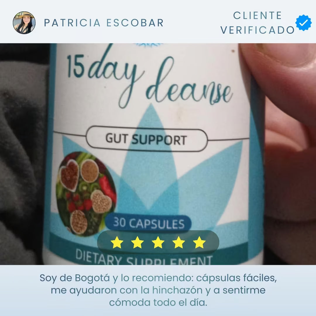 LIMPIEZA DE COLÓN E INTESTINOS EN 15 DÍAS NATURALMENTE 🔥PAGA 1 - LLEVA 2🔥