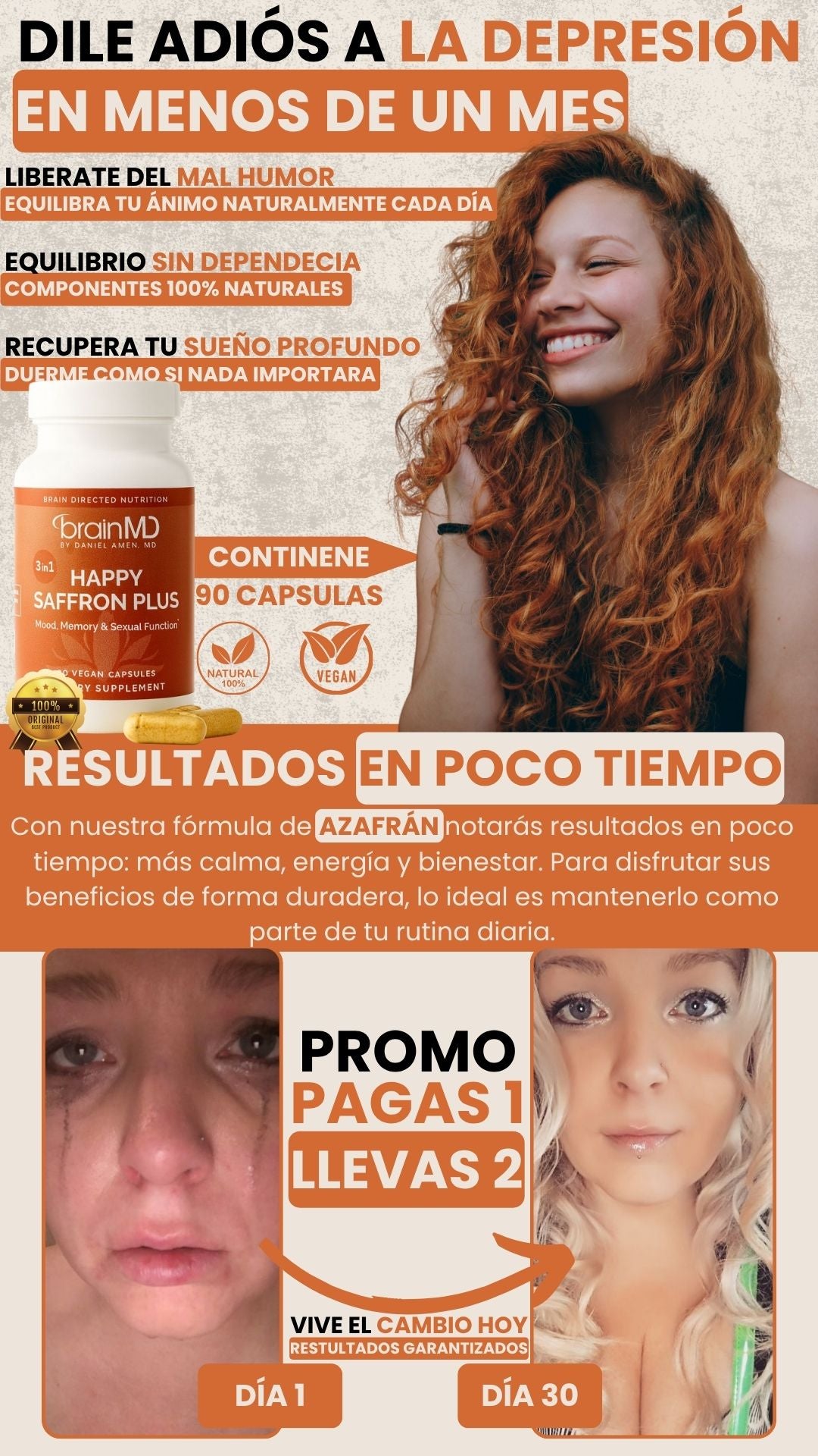 AZAFRÁN FELIZ, EL SECRETO DE LA FELICIDAD